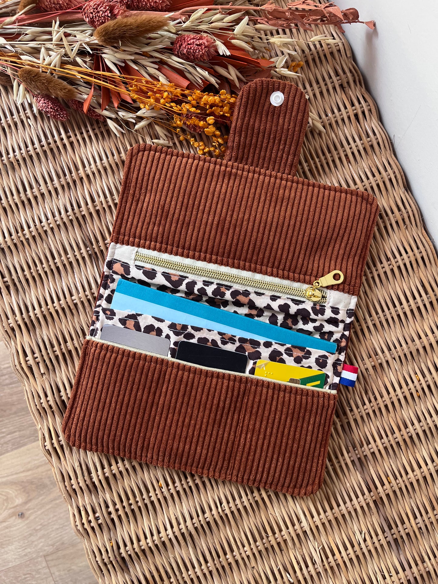 Porte-feuille standard Brique