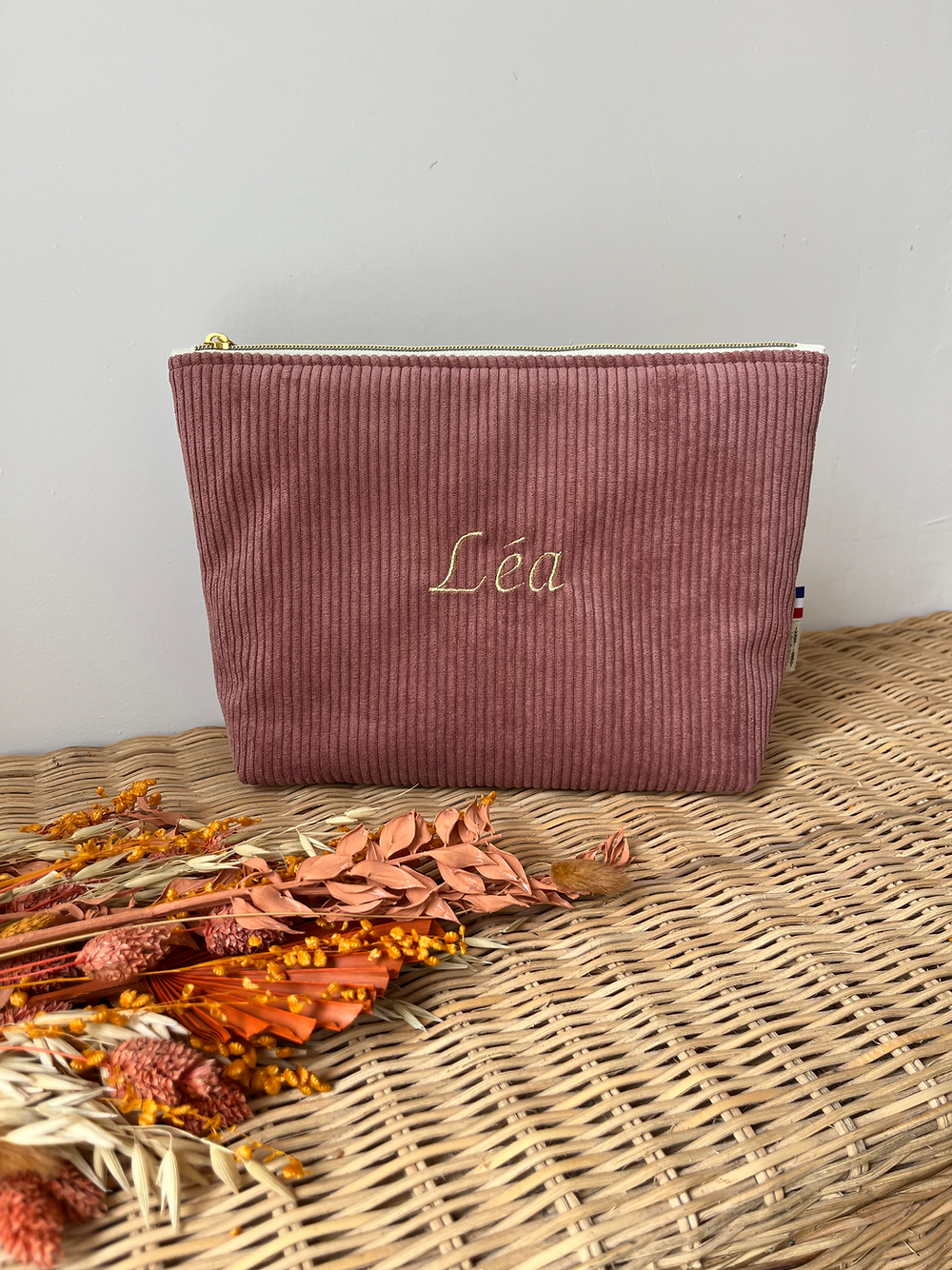 Personalized toiletry bag