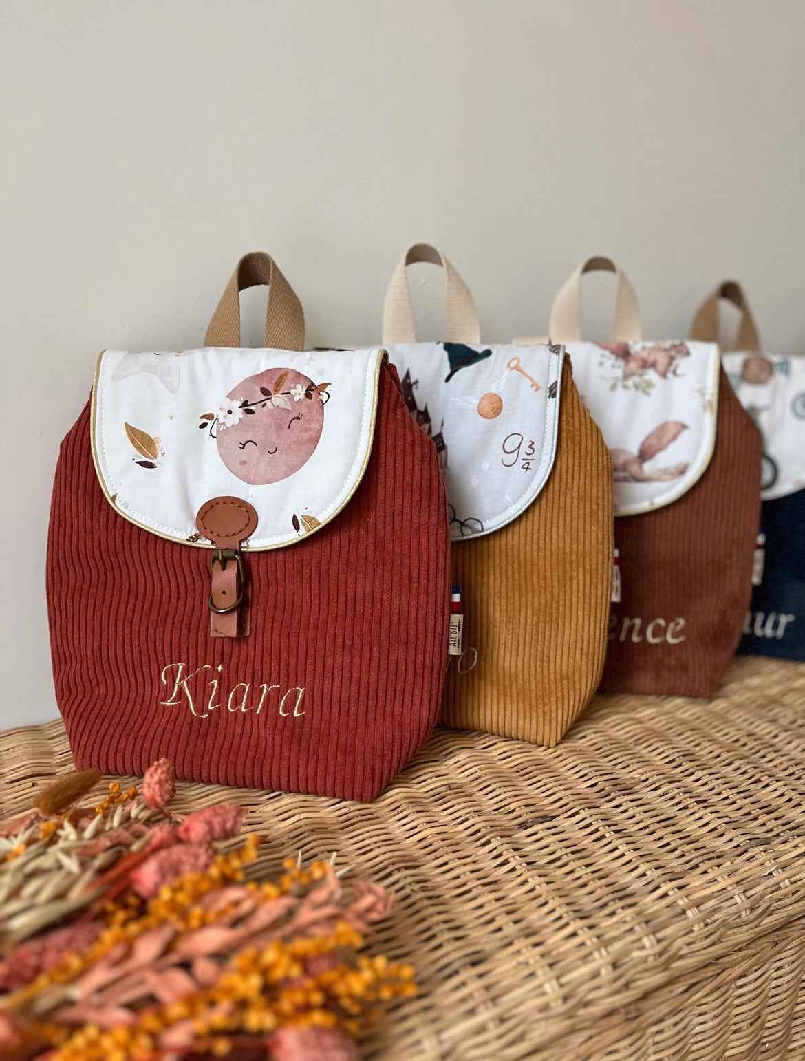 Sac à dos enfant "attache cuir" à personnaliser