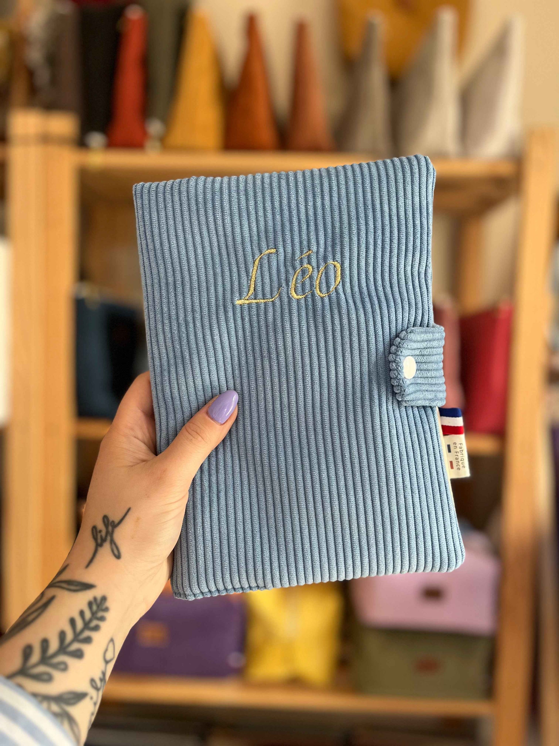 Protège carnet de santé à personnaliser