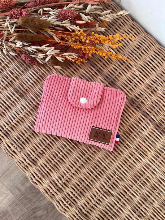 Porte-feuille compact Blush