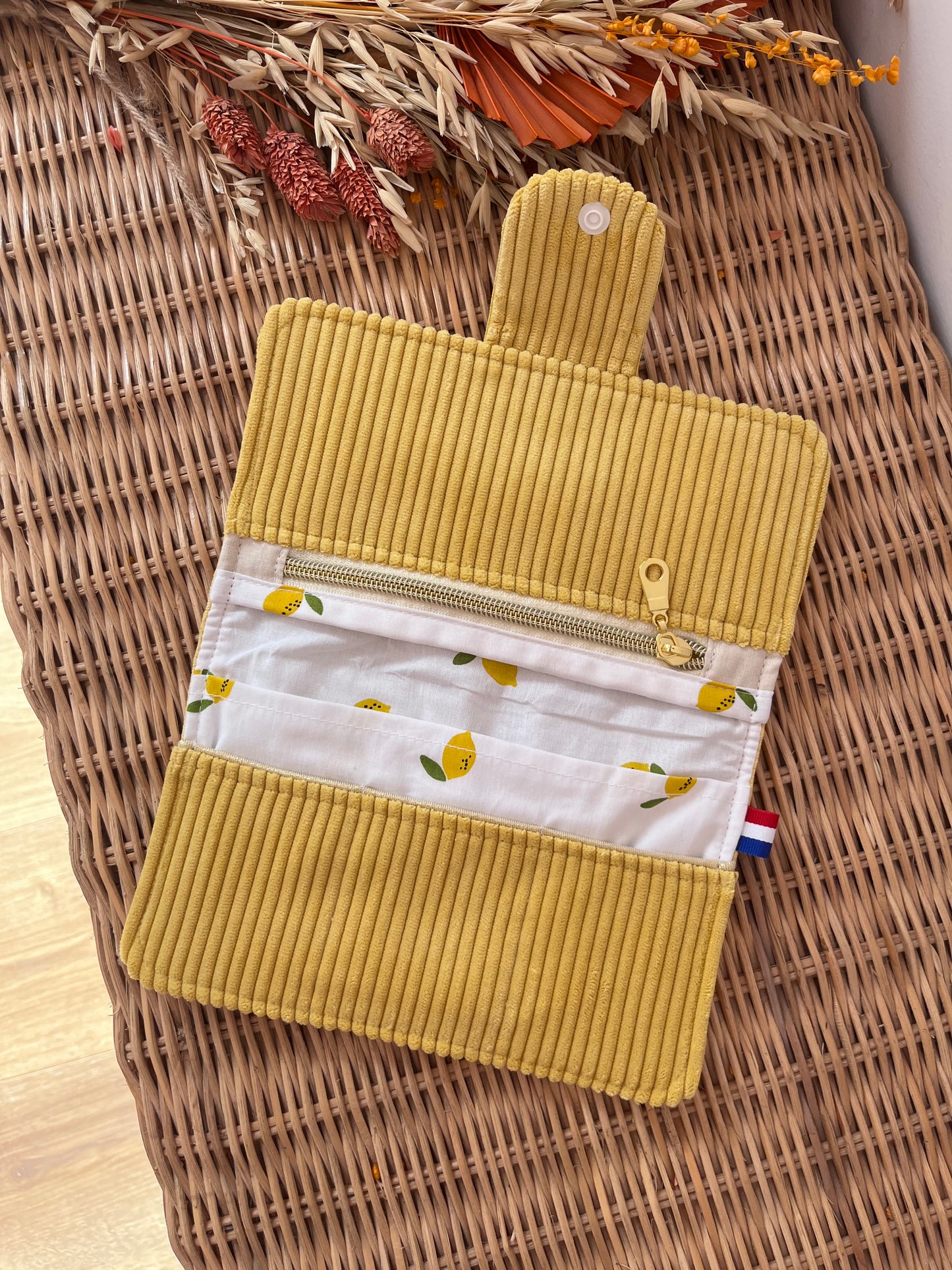 Porte-feuille standard Jaune
