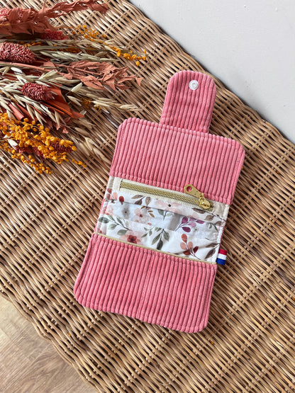 Porte-feuille compact Blush