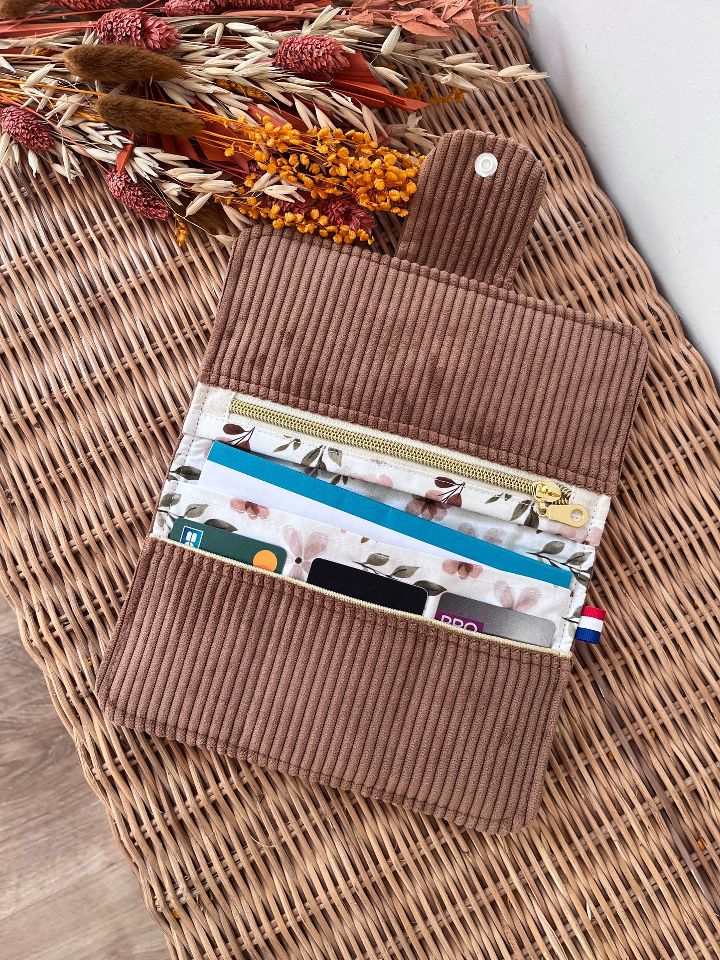 Porte-feuille standard Moka