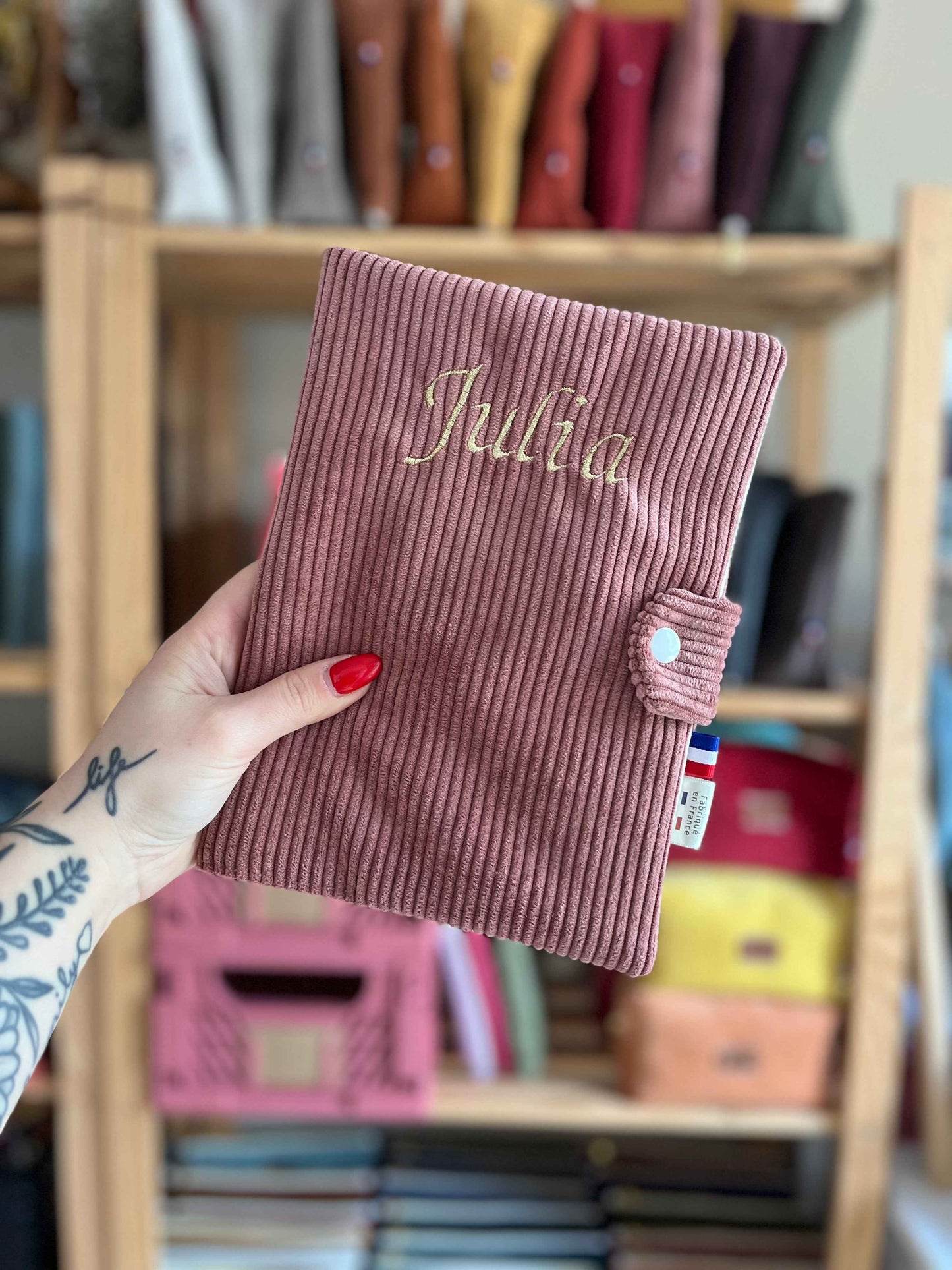 Protège carnet de santé à personnaliser