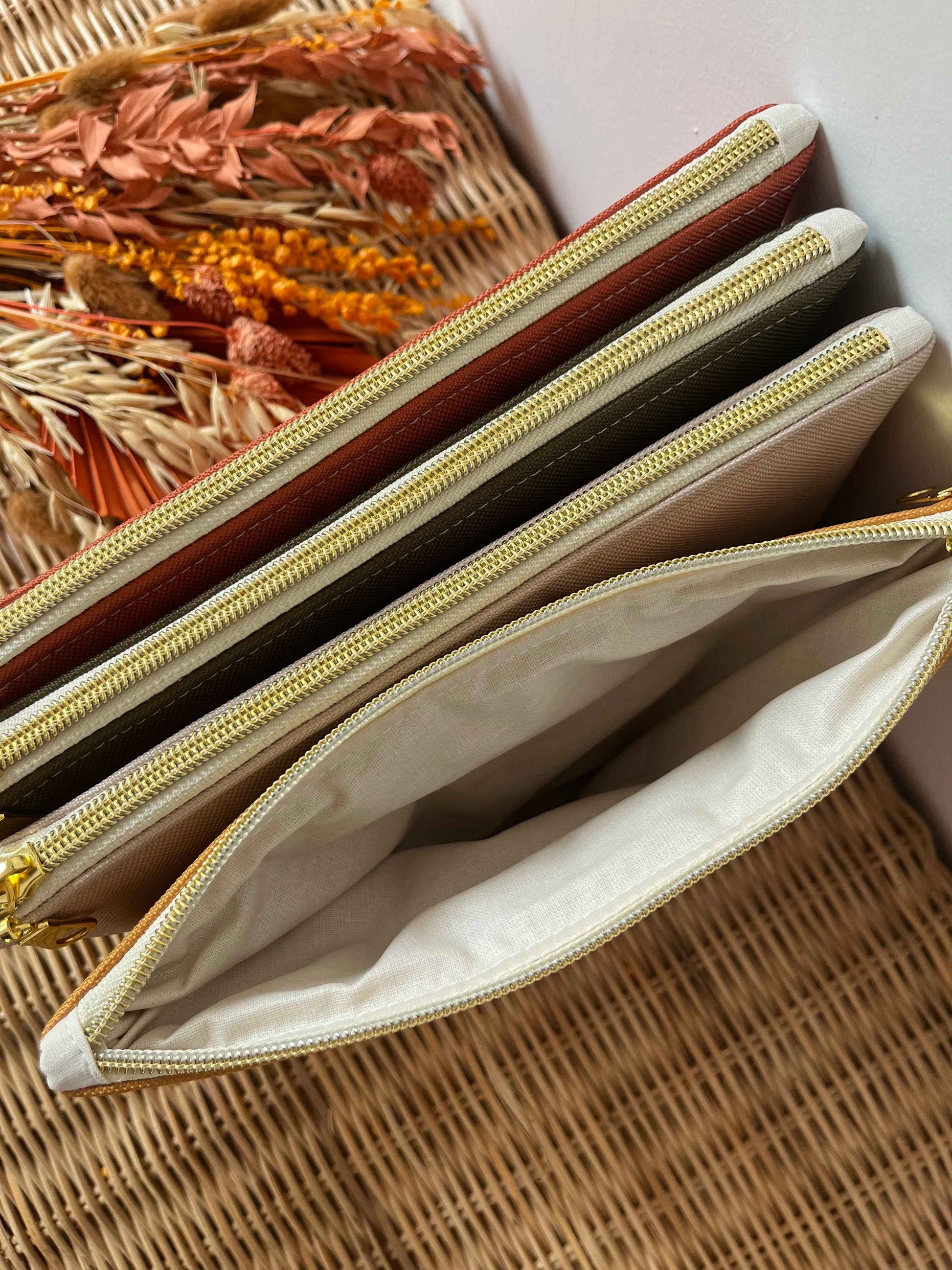 Trousse plate Automne à personnaliser