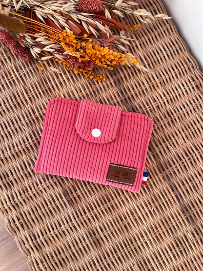 Porte-feuille compact Corail