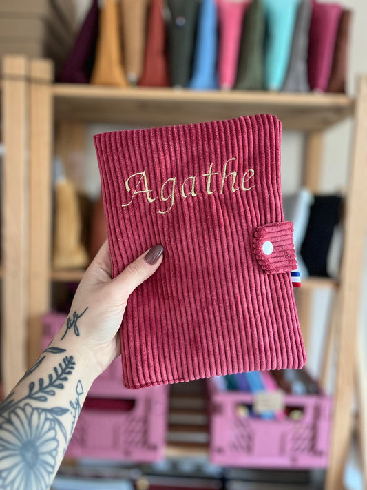 Protège carnet de santé à personnaliser