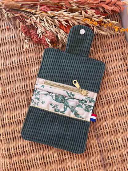 Porte-feuille compact Eucalyptus