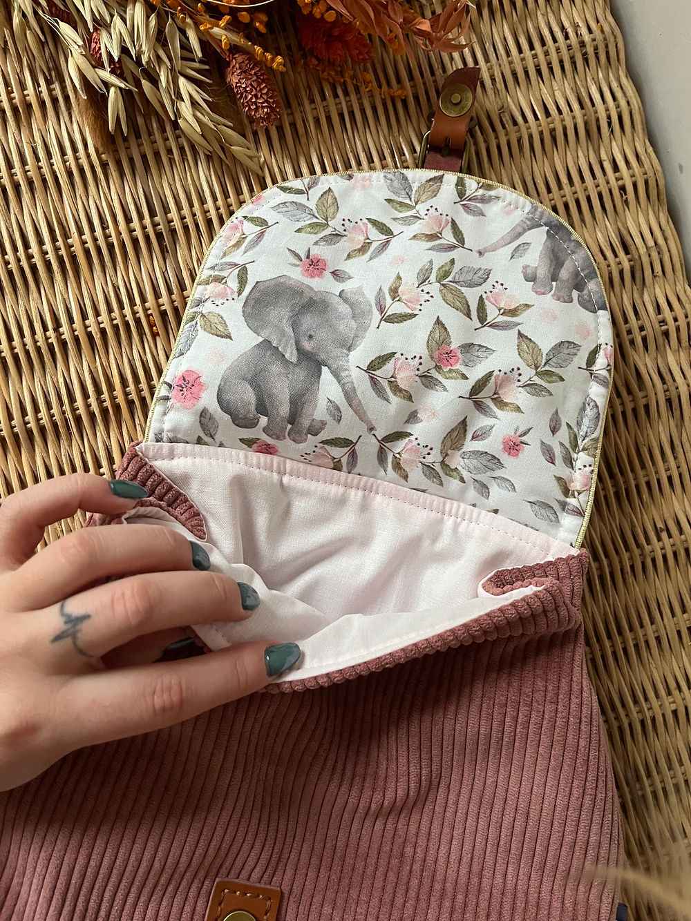 Sac à dos enfant "attache cuir" à personnaliser