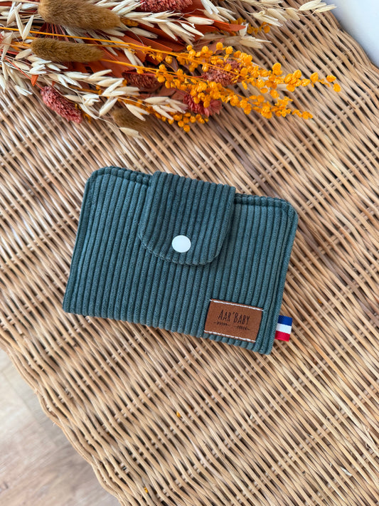 Porte-feuille compact Eucalyptus