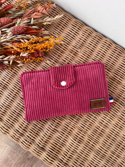 Porte-feuille standard Framboise
