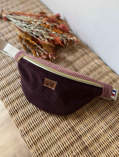 Sac banane bicolores à personnaliser