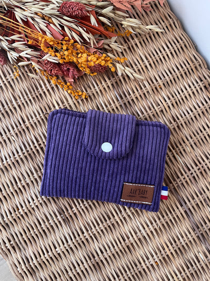 Porte-feuille compact Lavande