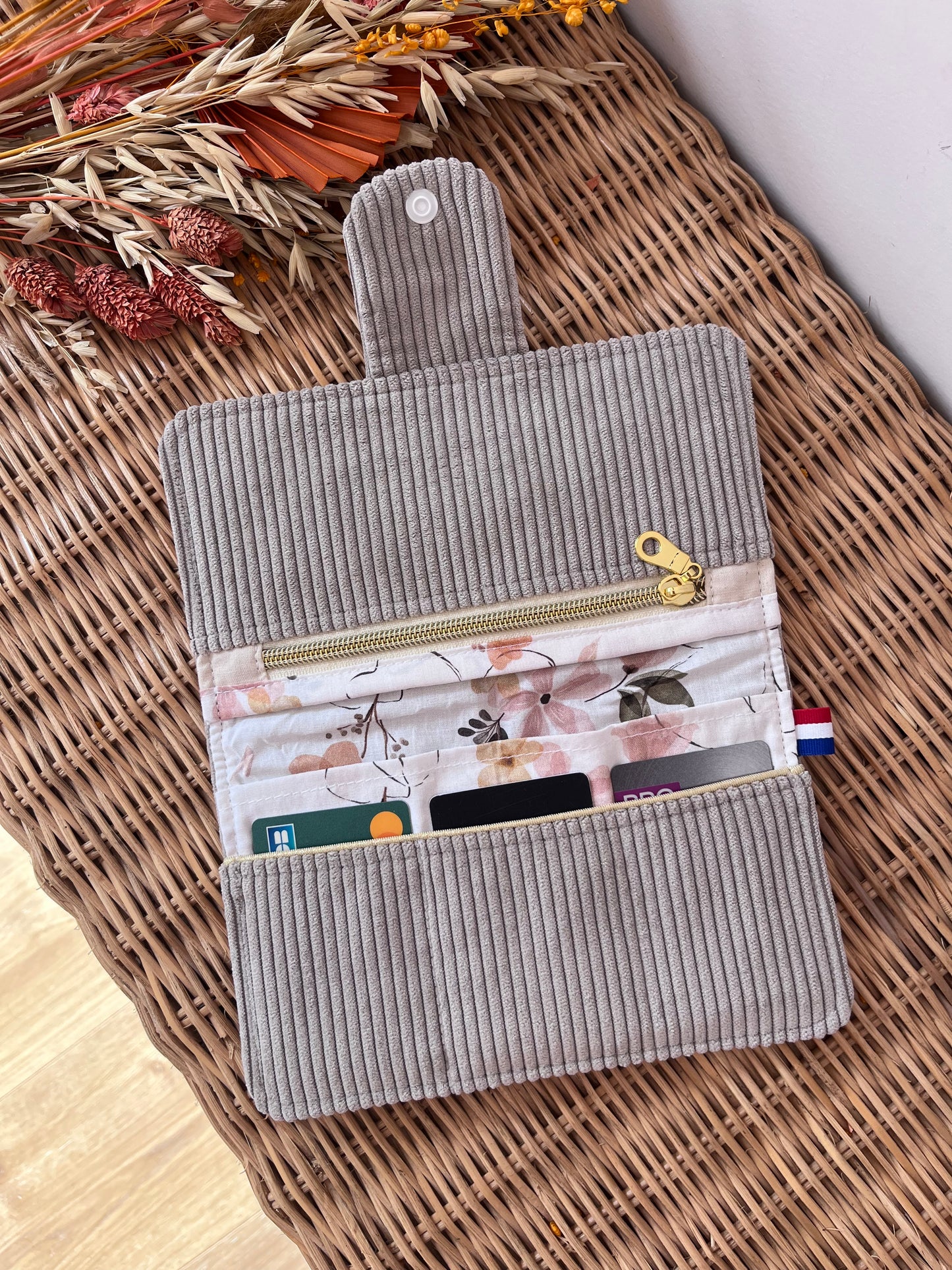Porte-feuille standard Beige
