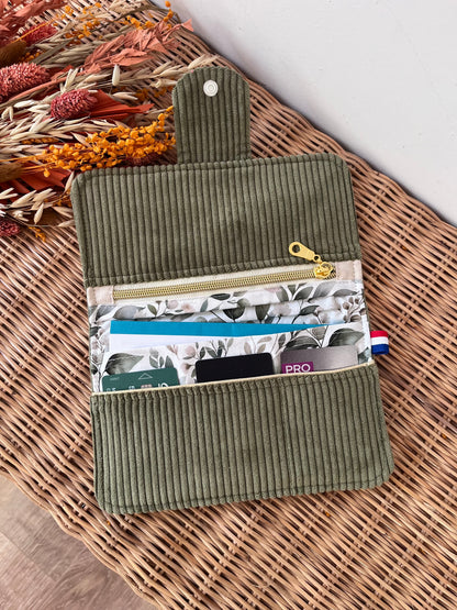 Porte-feuille standard Olive