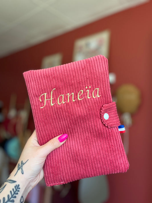 Protège carnet de santé à personnaliser