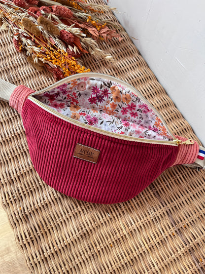 Sac banane bicolores à personnaliser