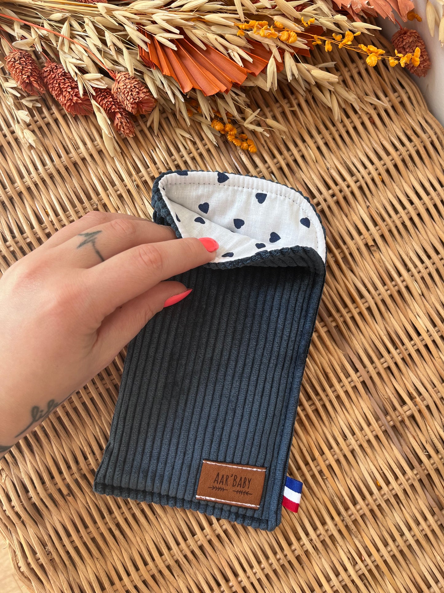 Étui à lunettes "Maman" Navy