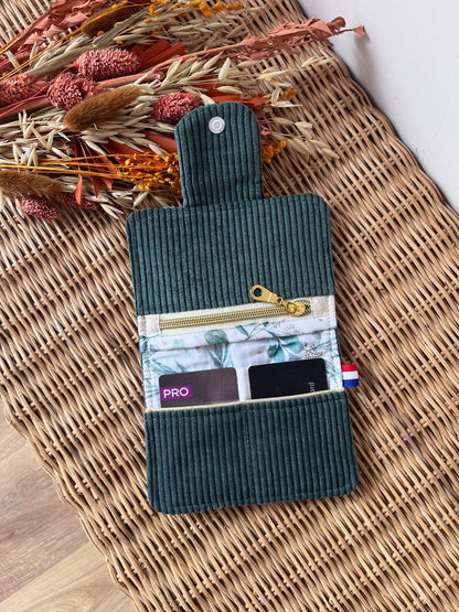 Porte-feuille compact Eucalyptus