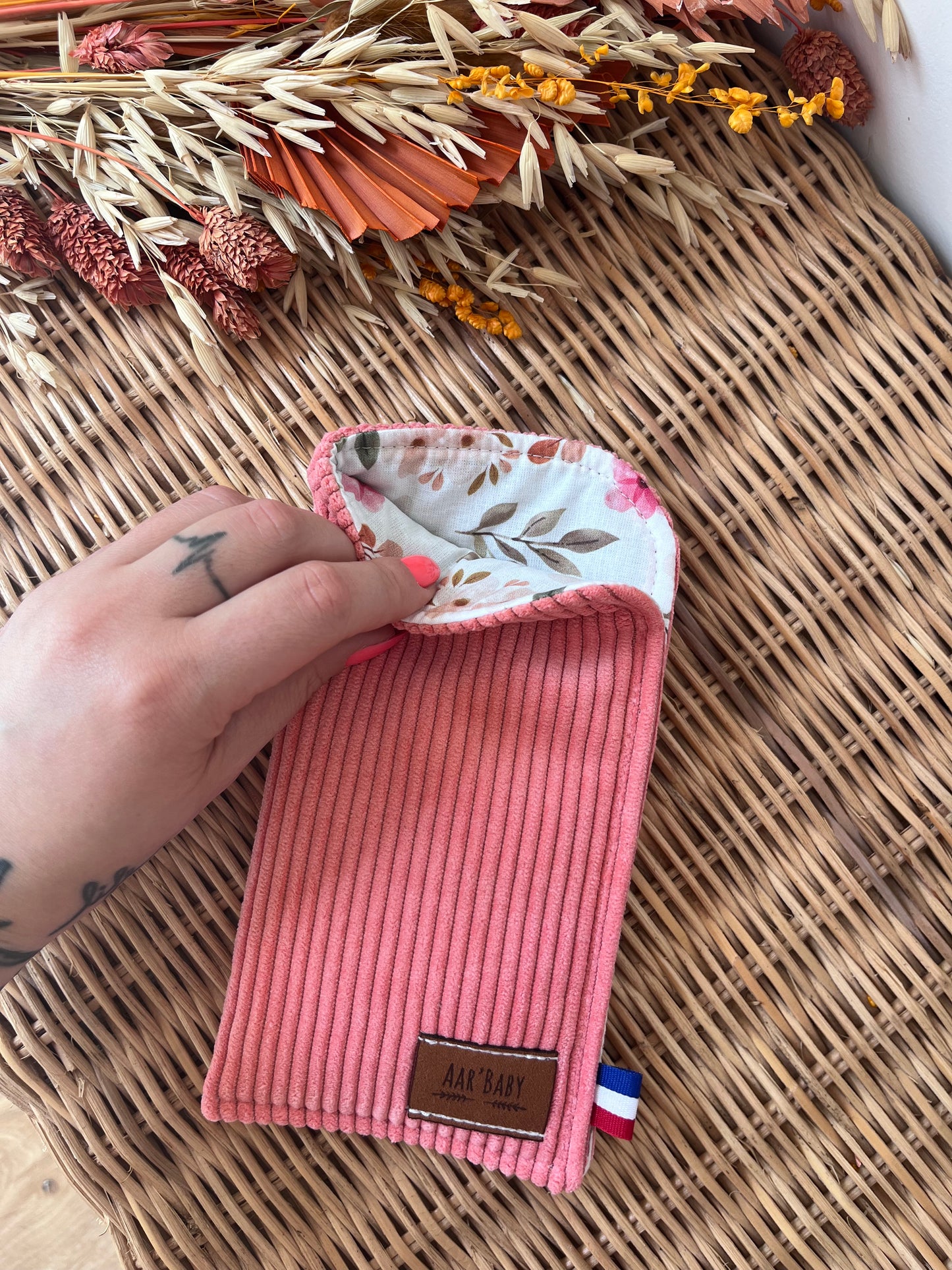 Étui à lunettes "Maman" Blush