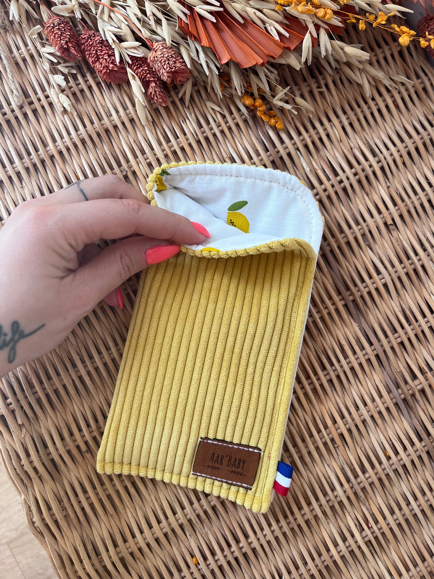 Étui à lunettes Jaune