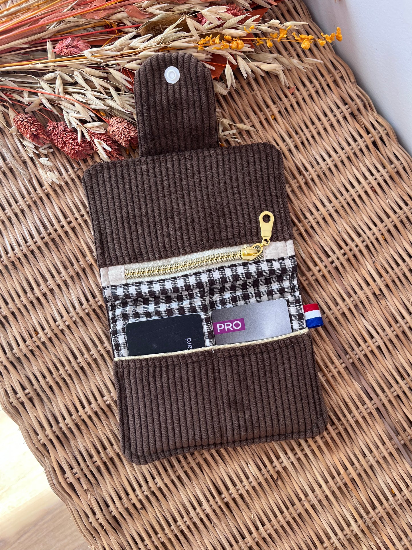 Porte-feuille compact Choco