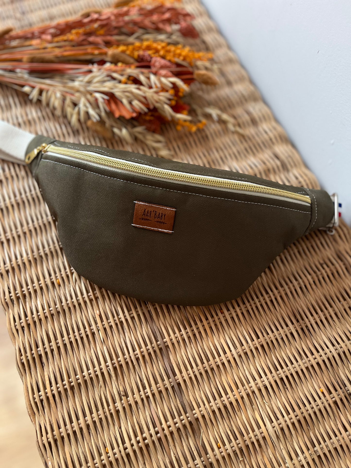 Anpassbare Herbst-Bauchtasche