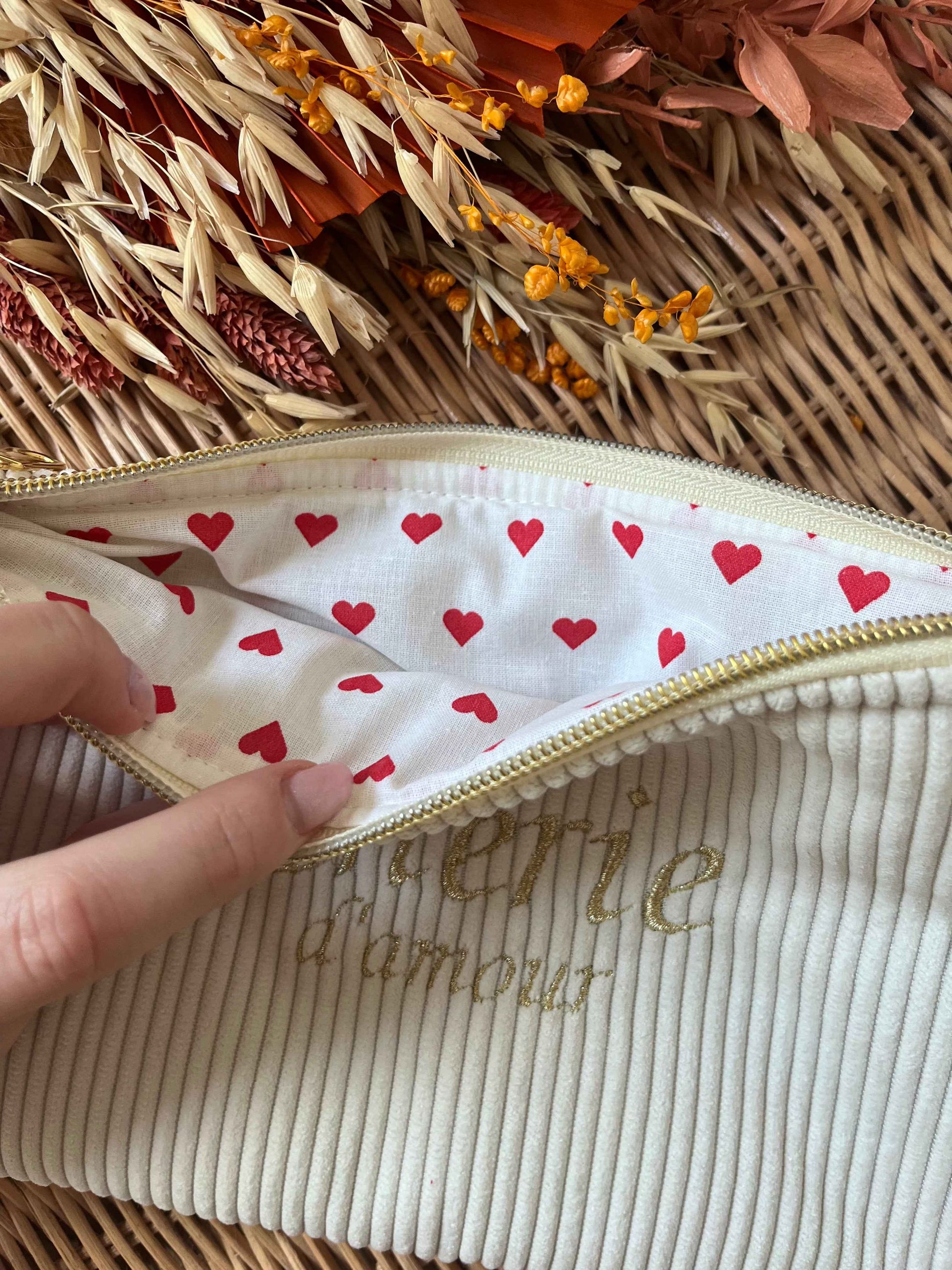 Trousse plate Saint-Valentin