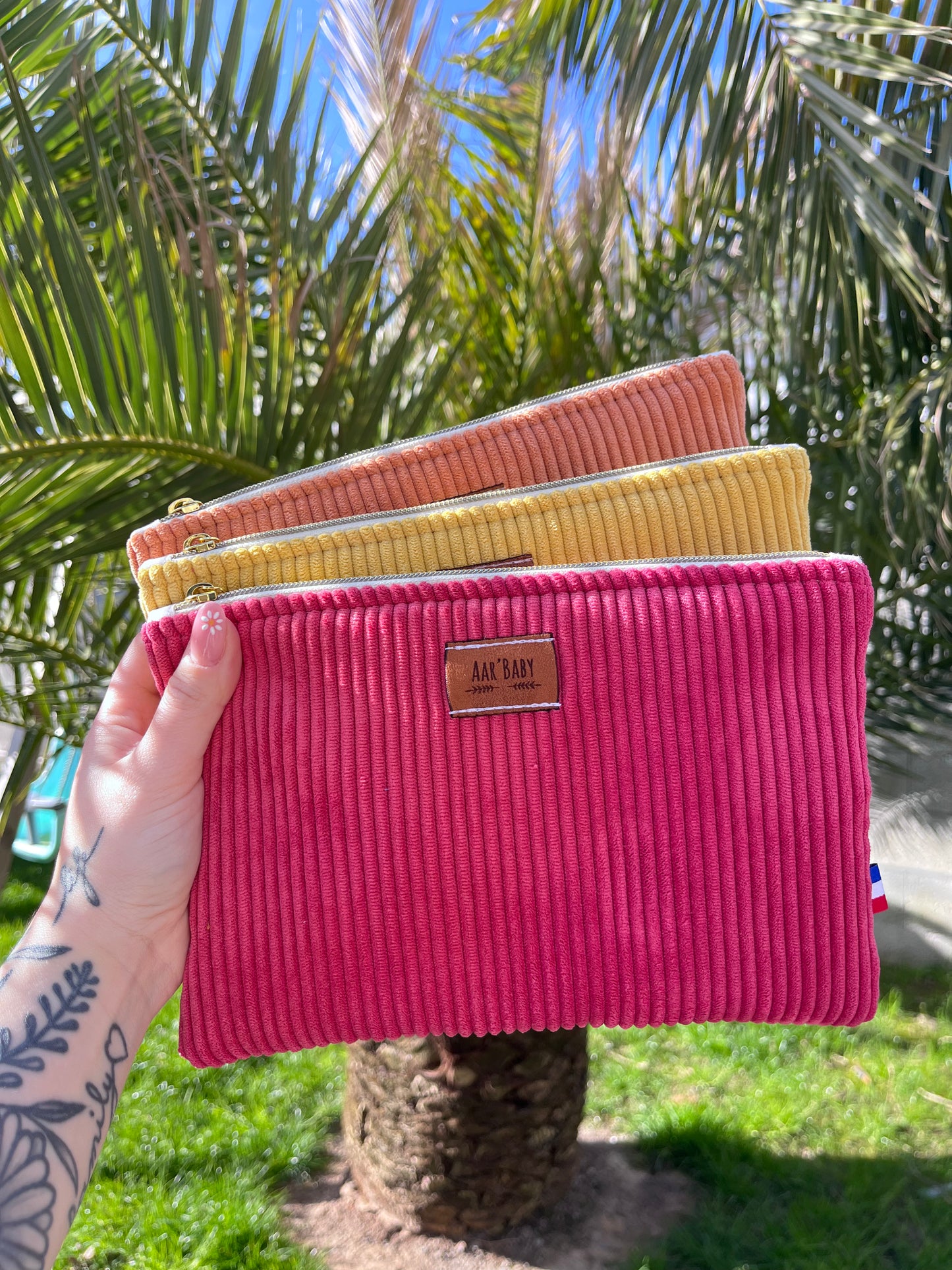 Trousse plate à personnaliser
